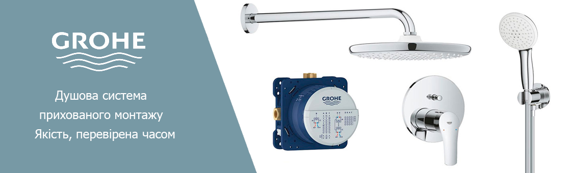 Душова система GROHE